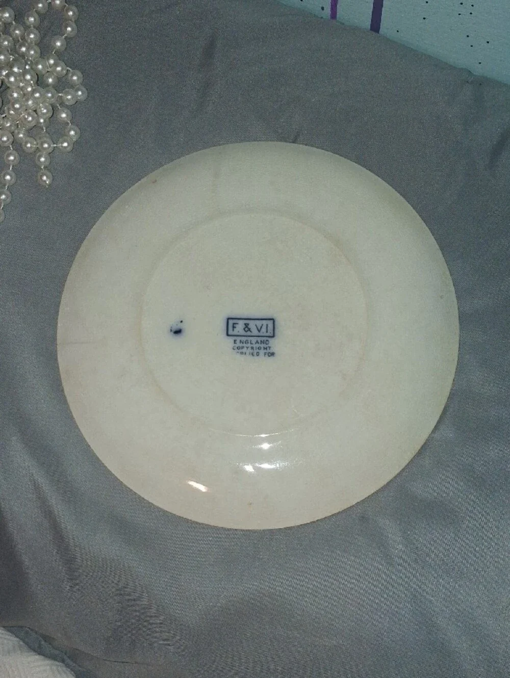 The Coming Storm Decorative Blue and White Collector Plate